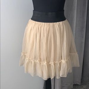 Lace Mini Skirt